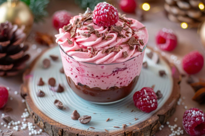 Chef Meagan Side Raspberry Mousse
