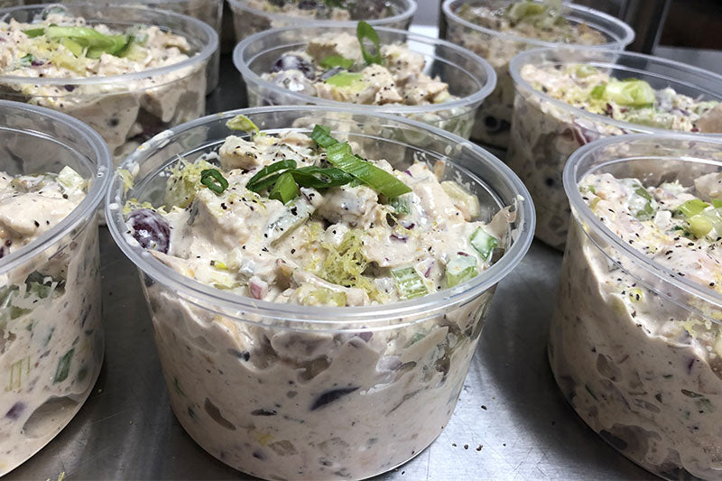 Chef Meagan Side Grilled Lemon Basil Chicken Salad
