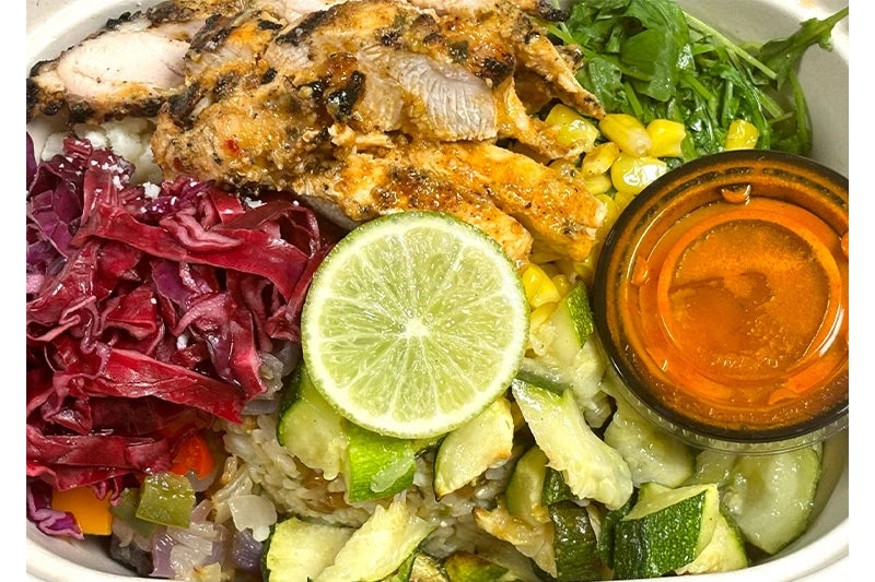 Chef Meagan Entree Coconut Curry Grain Bowl