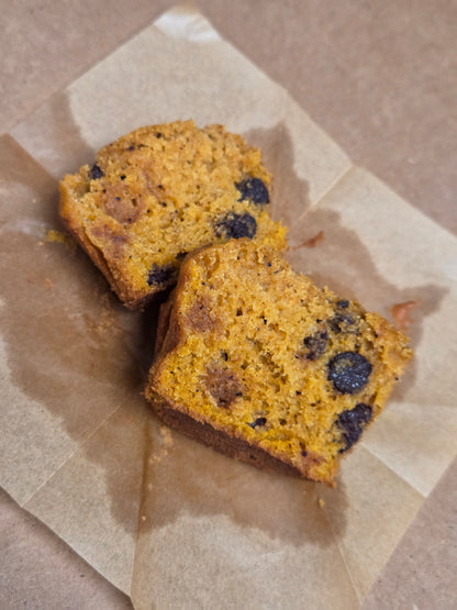 Nourished Roots Bakery Pumpkin Chocolate Chip Muffins