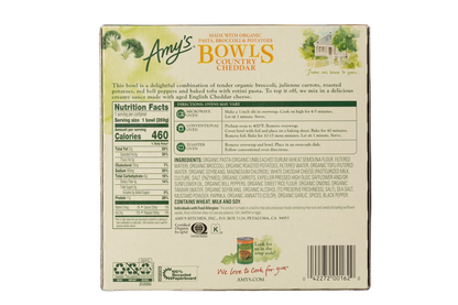 Amy's Kitchen Country Cheddar Bowl