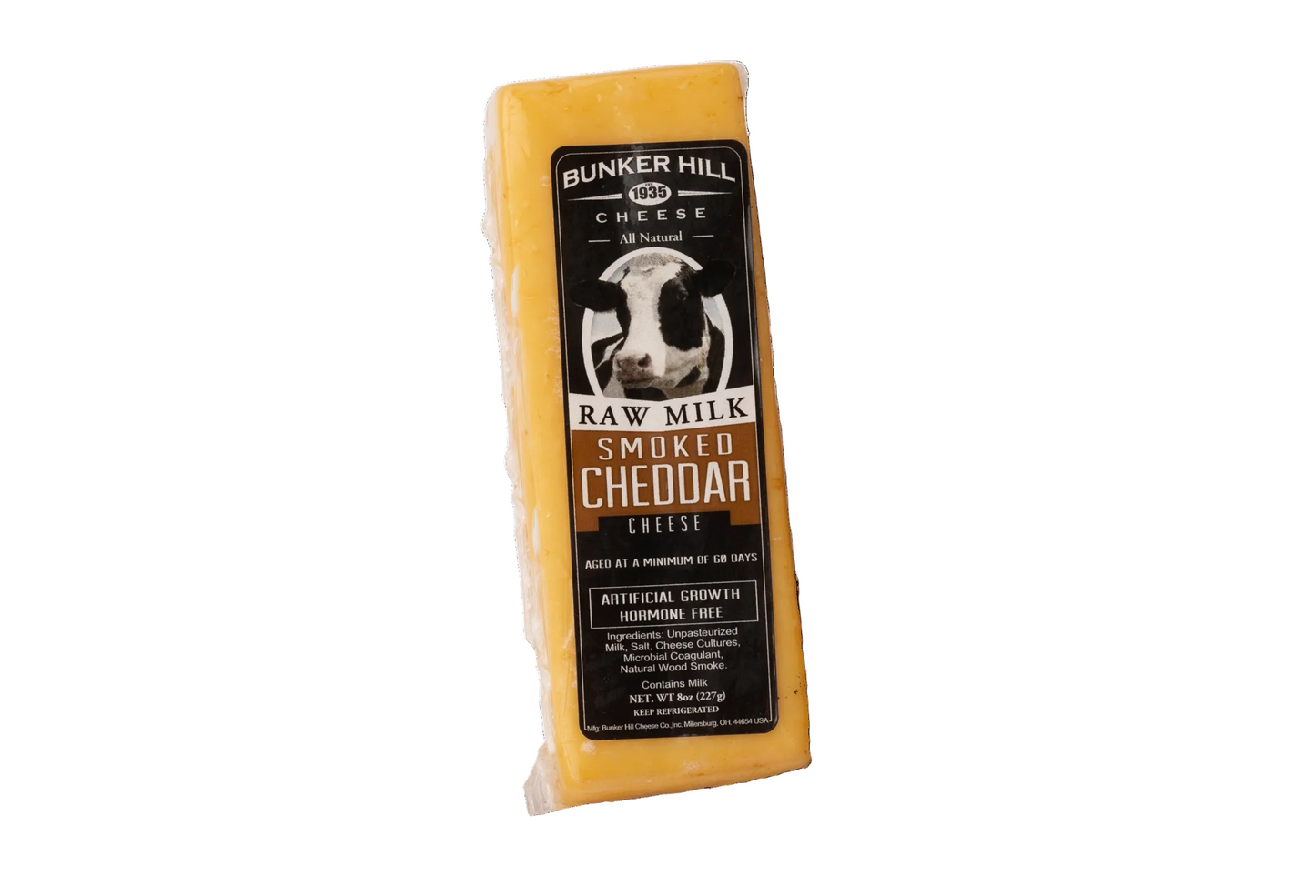 Bunker Hill Cheese Raw Milk Smoked Cheddar