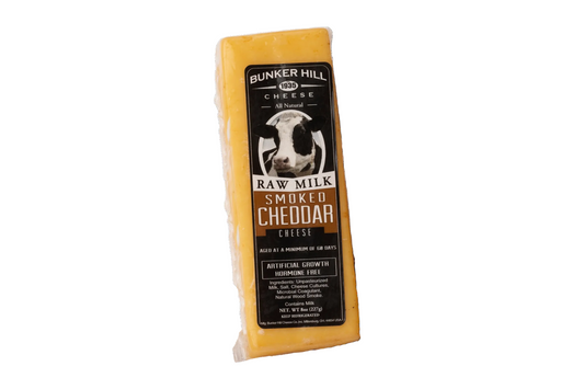 Bunker Hill Cheese Raw Milk Smoked Cheddar
