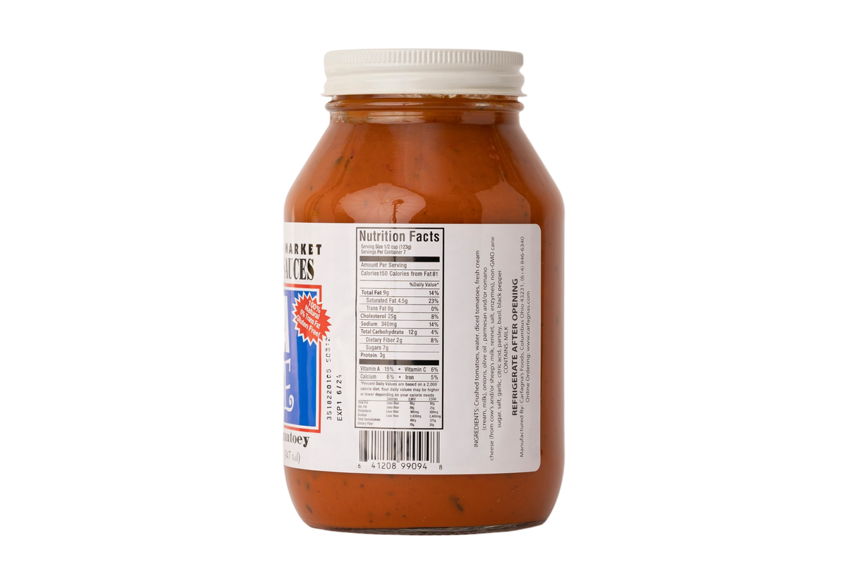 Carfagna's Creamy Vodka Sauce