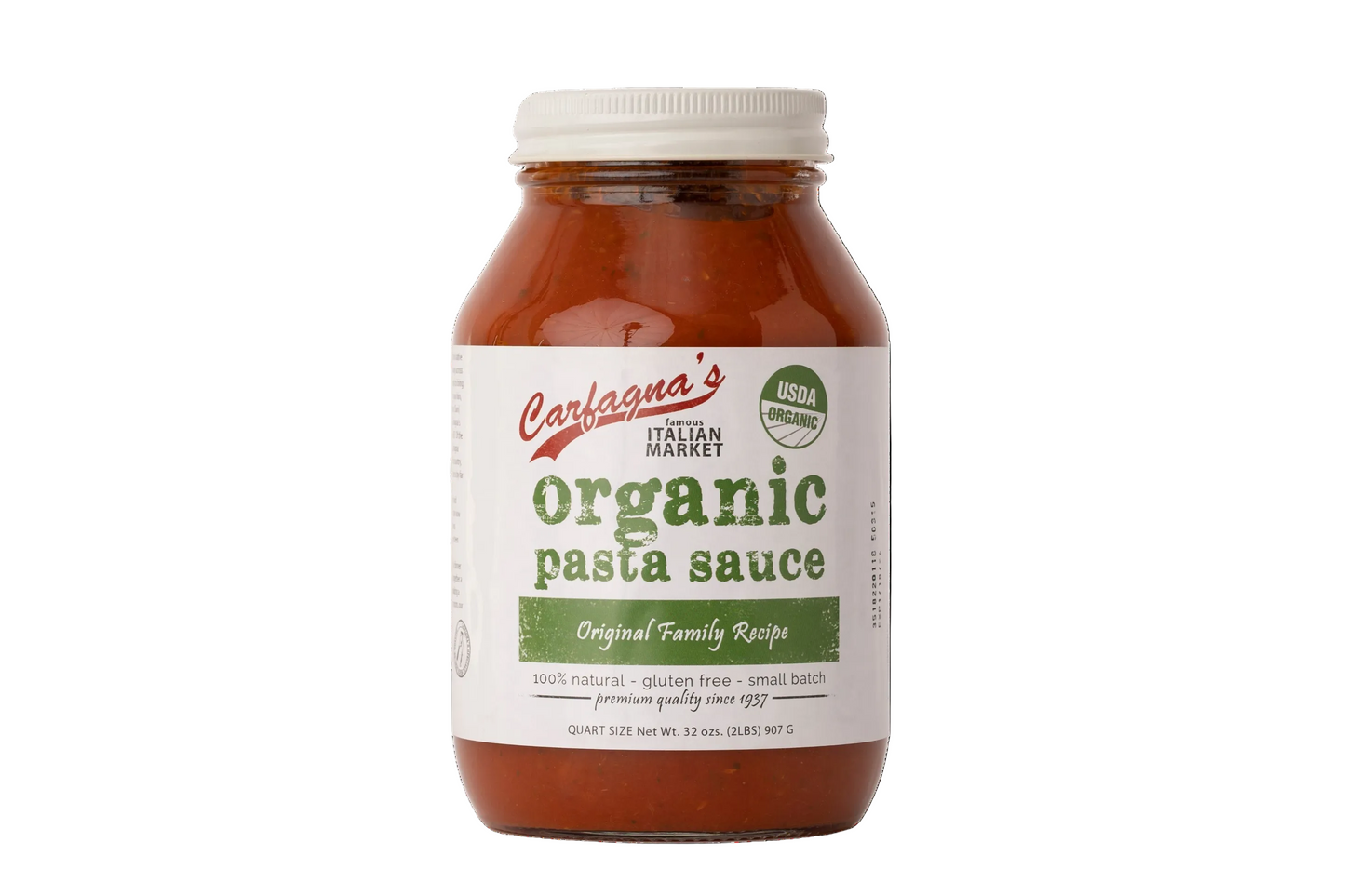 Carfagna's Organic Pasta Sauce