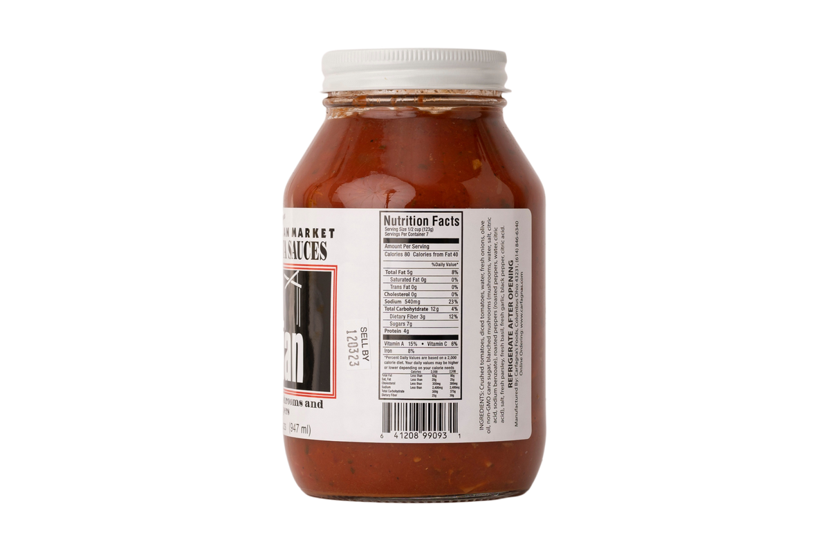 Carfagna's The Sicilian Pasta Sauce