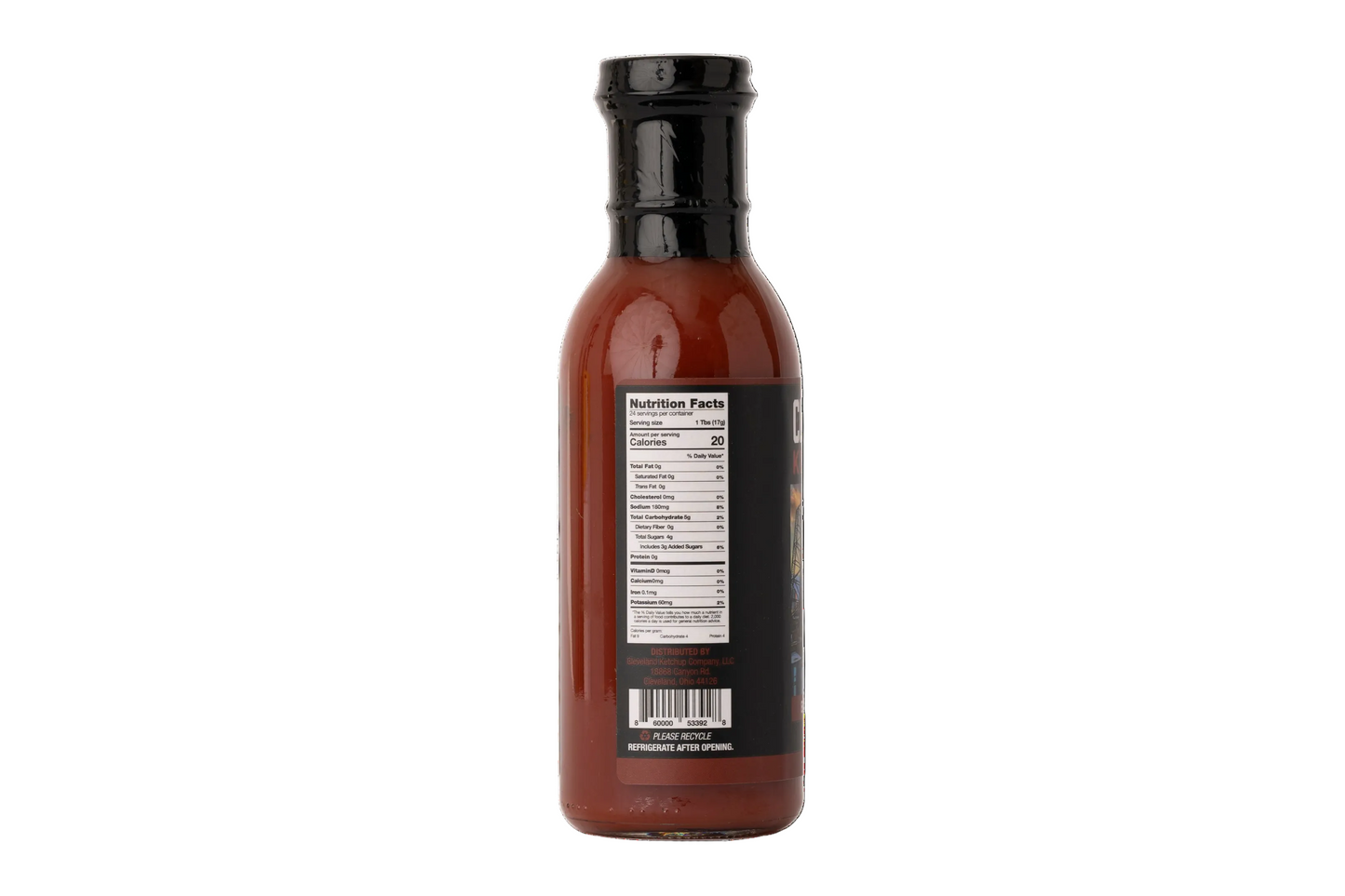 Cleveland Ketchup Co. Bourbon and Bacon Ketchup