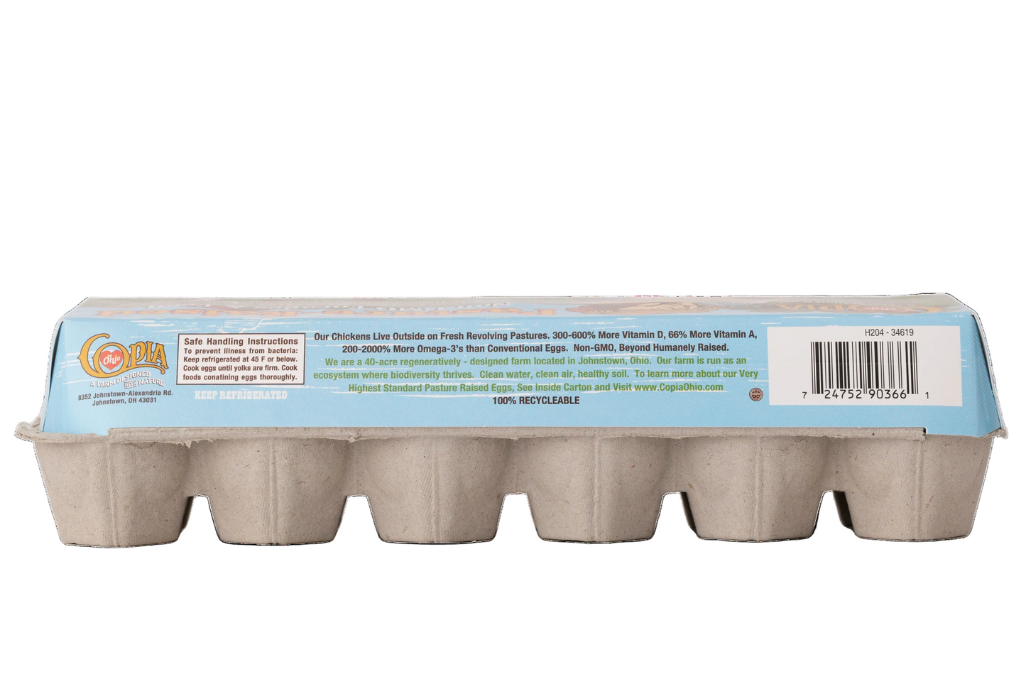 Copia Farm Non-GMO Eggs