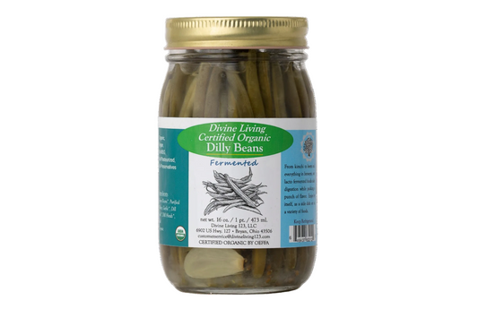 Divine Living Fermented Dilly Beans