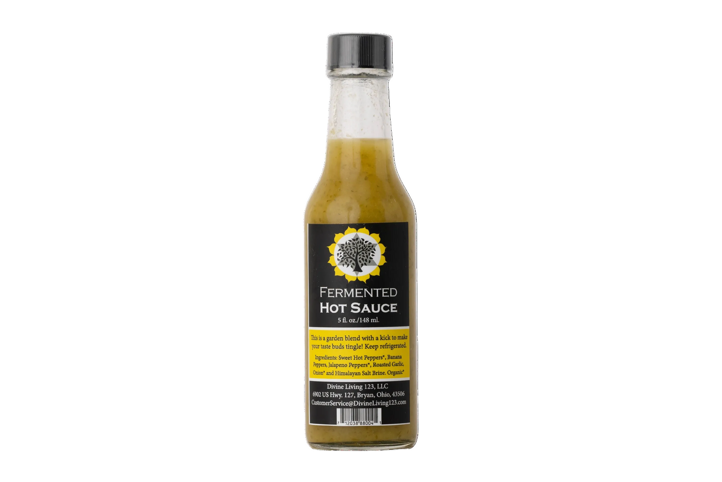 Divine Living Fermented Hot Sauce