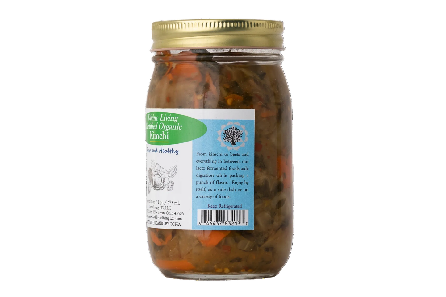 Divine Living Fermented Kimchi