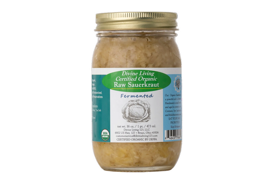 Divine Living Fermented Sauerkraut