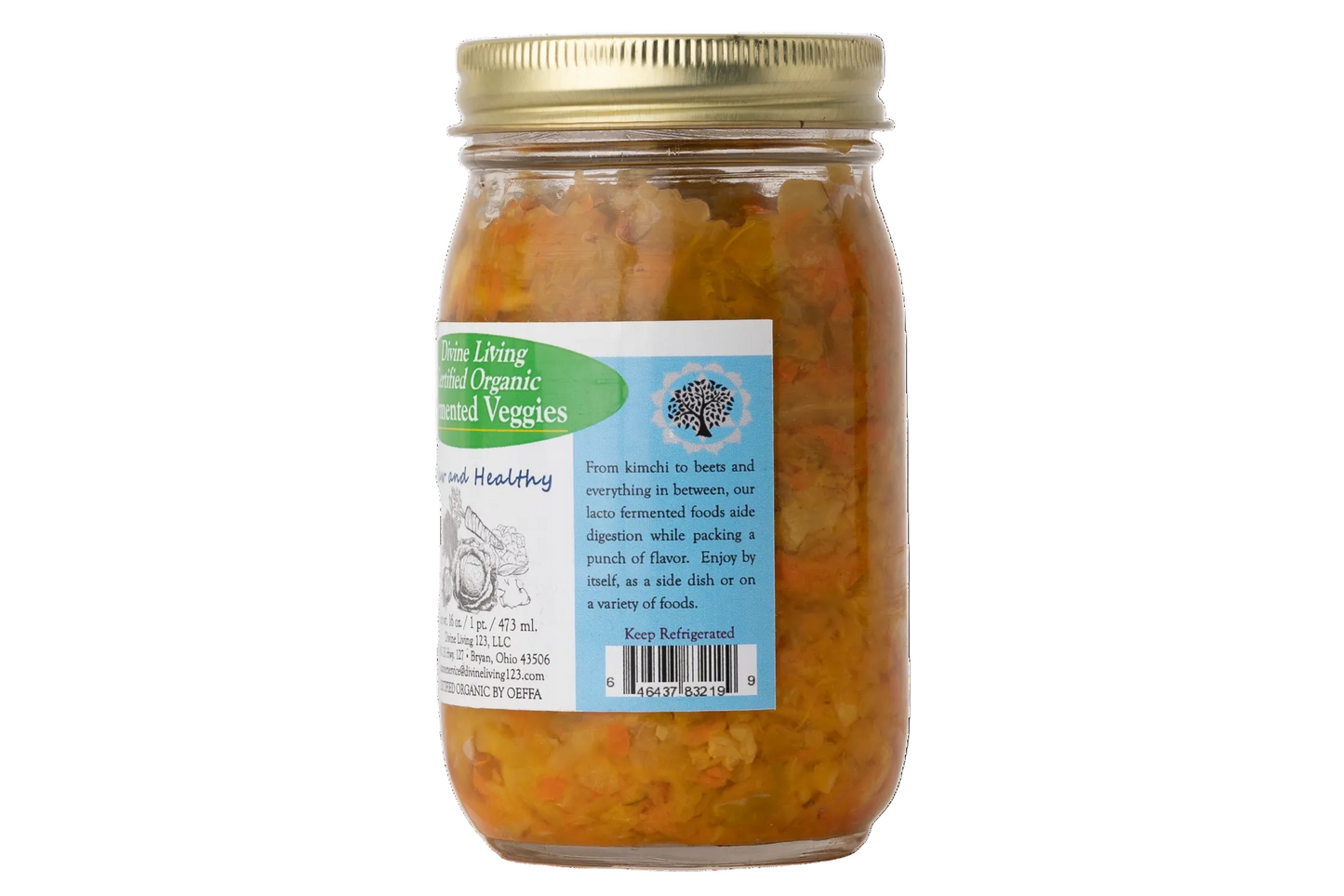 Divine Living Fermented Veggies