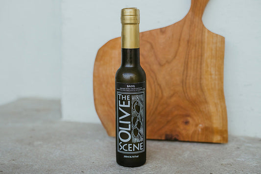 The Olive Scene Extra Virgin Olive Oil Infused Basil