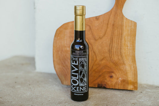 The Olive Scene Extra Virgin Olive Oil Infused Harissa