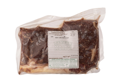 Grass Fed Beef New York Strip Steak (Loin Strip)