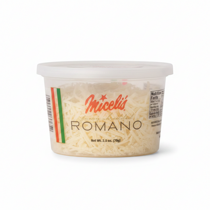 Miceli's Dairy Cheese Fancy Shredded Romano