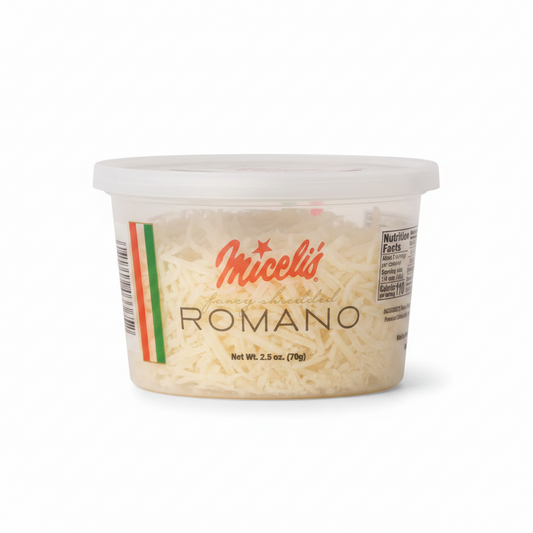 Miceli's Dairy Cheese Fancy Shredded Romano