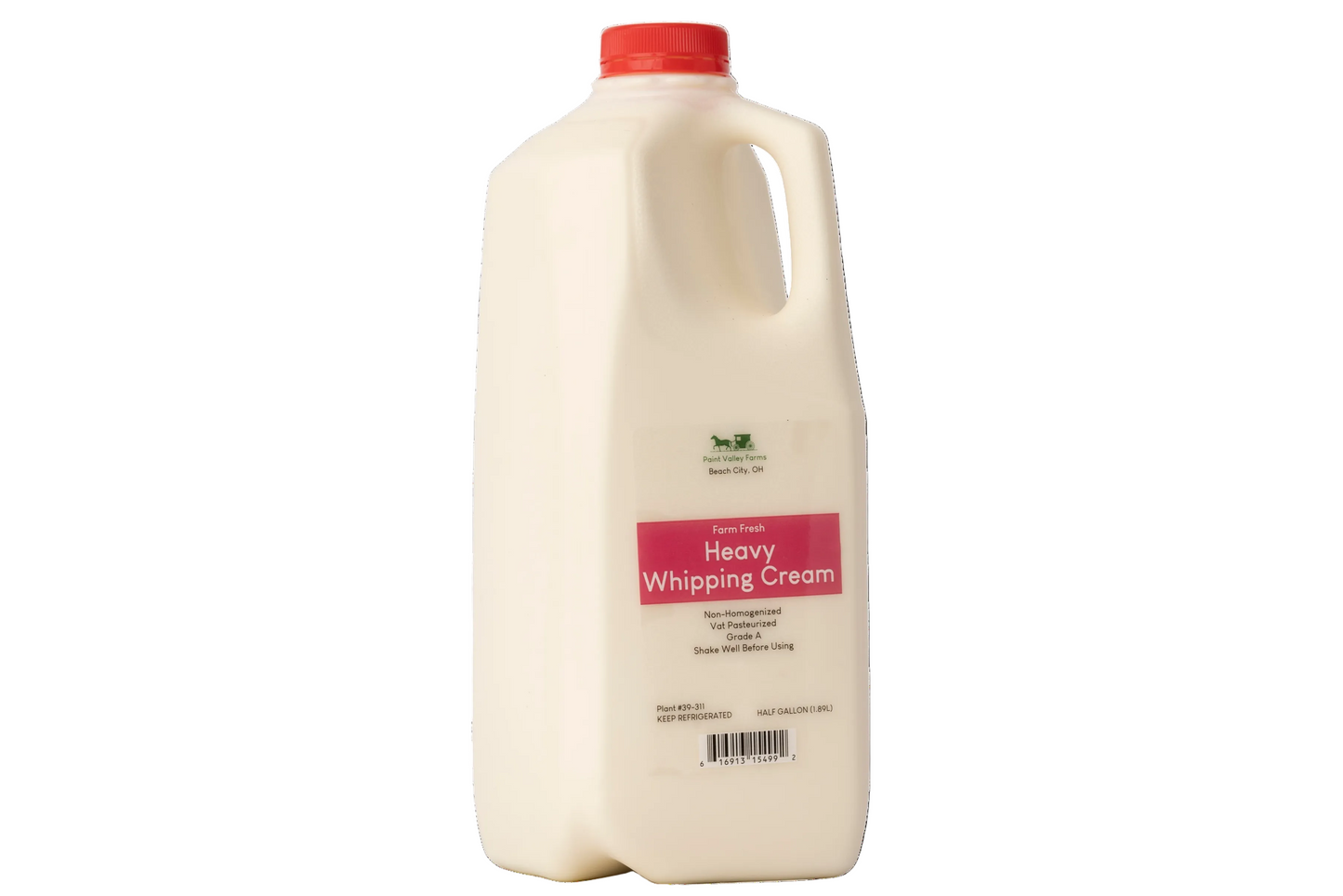 Paint Valley Farms 40% Whipping Cream A2