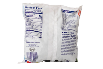 Sno Pac Organic Green Peas