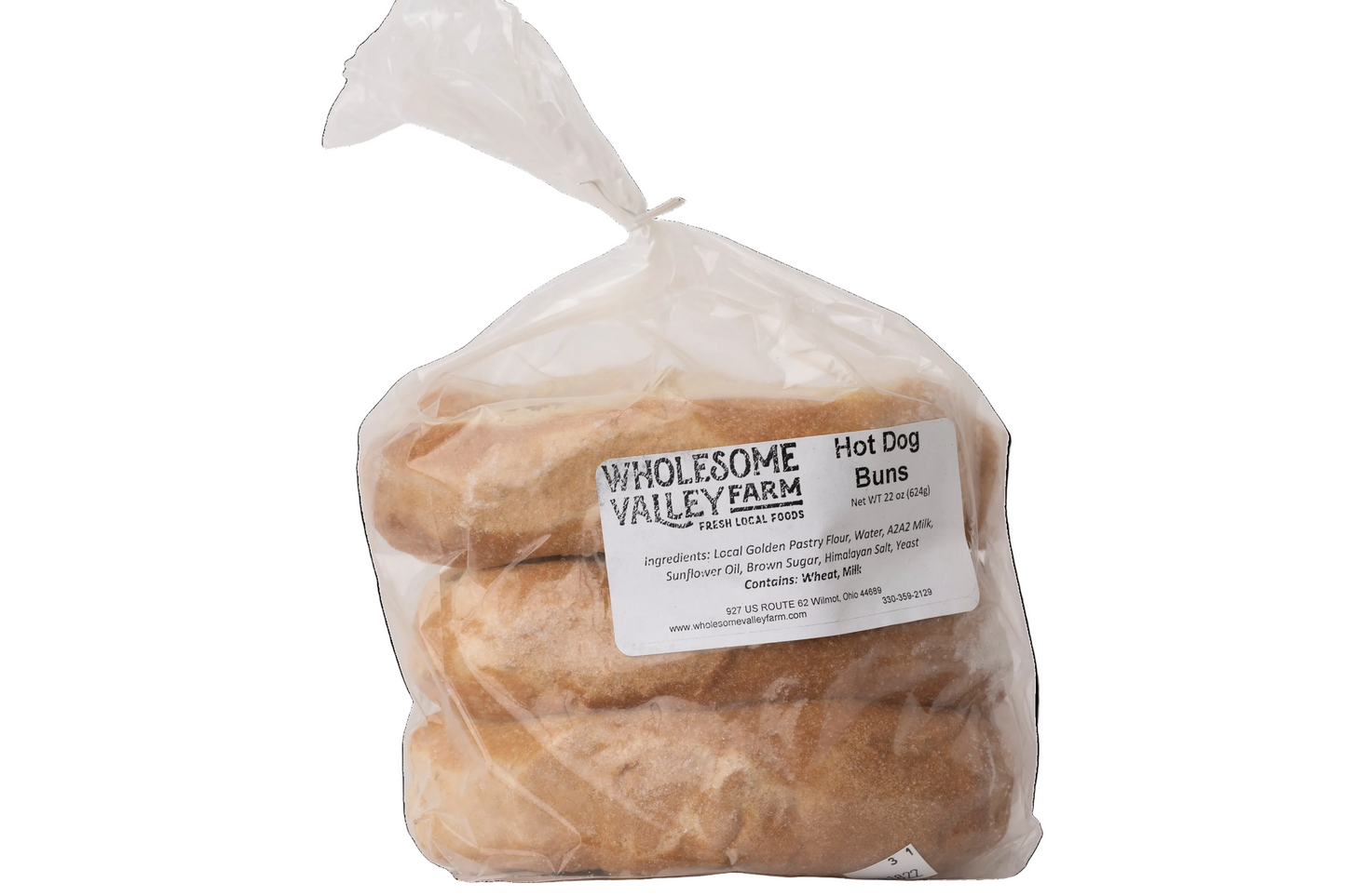 Wholesome Valley Hotdog Buns