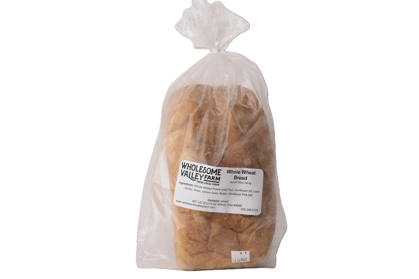 Wholesome Valley Whole Wheat Bread