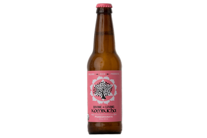 Divine Living Kombucha Pomegranate