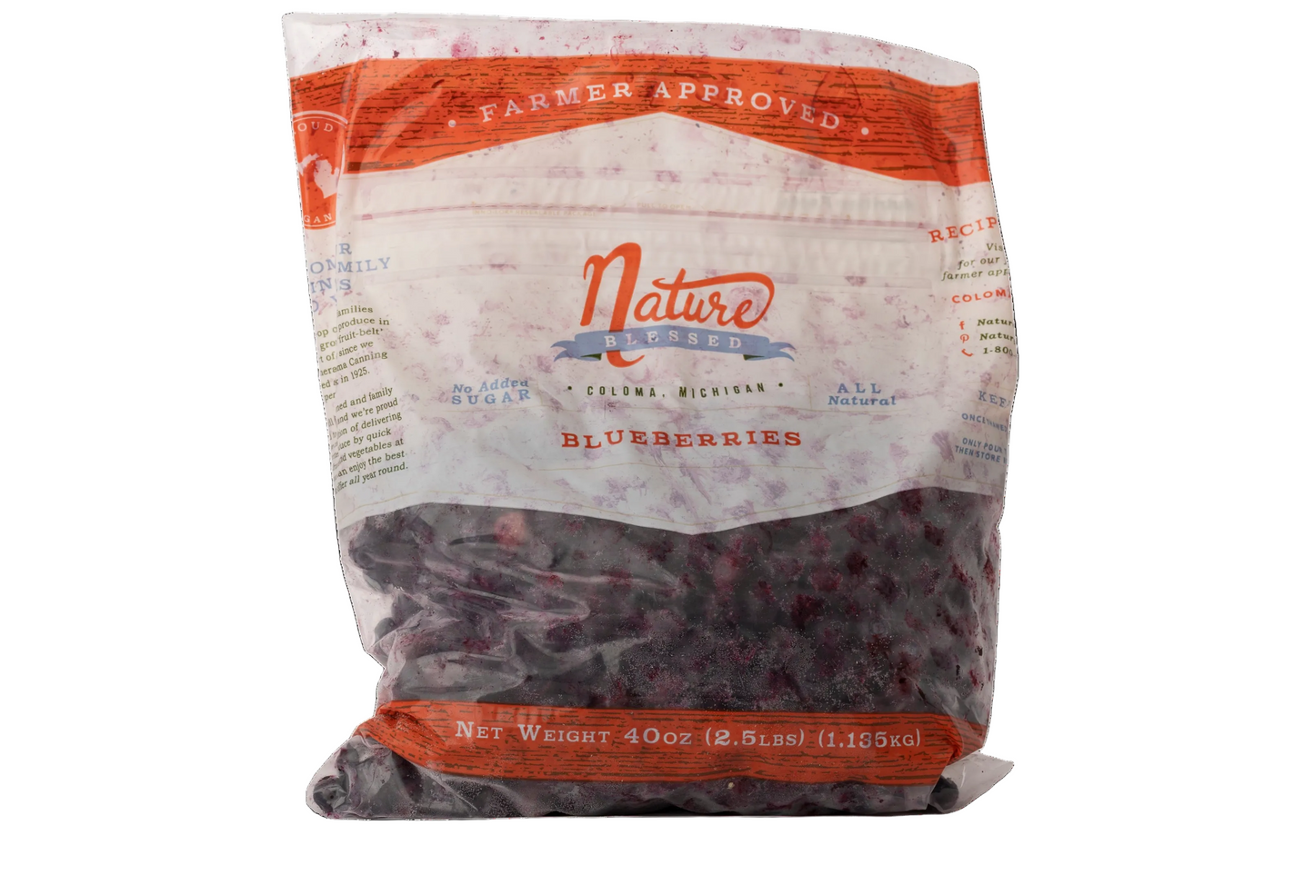 Nature Blessed Frozen Blueberries