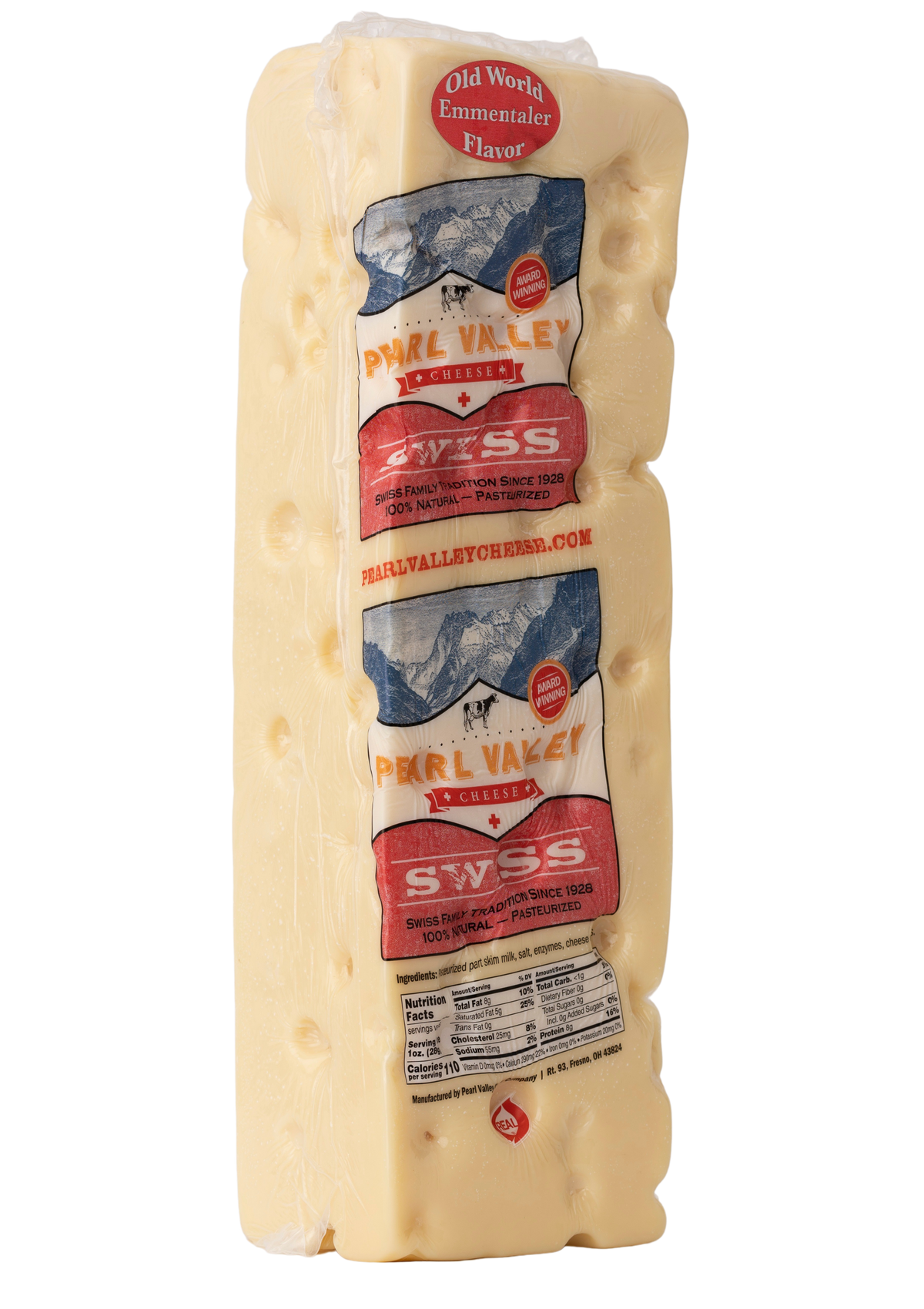 Pearl Valley Swiss Emmentaler Old World Cheese
