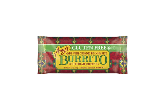 Amy's Kitchen Gluten Free Bean Rice Cheese Burrito