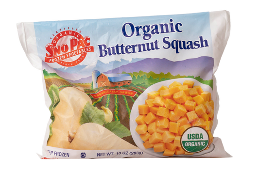 Sno Pac Organic Butternut Squash Diced