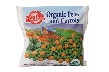 Sno Pac Organic Peas & Carrots
