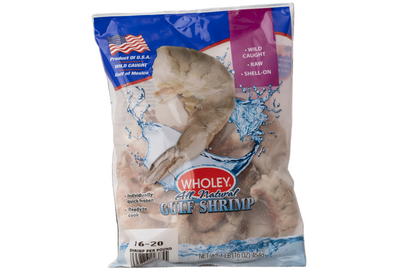Wholey All Natural Wild Caught Gulf Shrimp