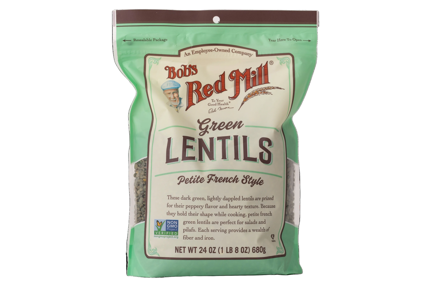 Bob's Red Mill Petite French Green Lentils