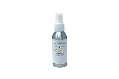 The Yellow Bird Co. Bergamot Cedarwood Body Oil