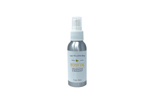 The Yellow Bird Co. Bergamot Cedarwood Body Oil