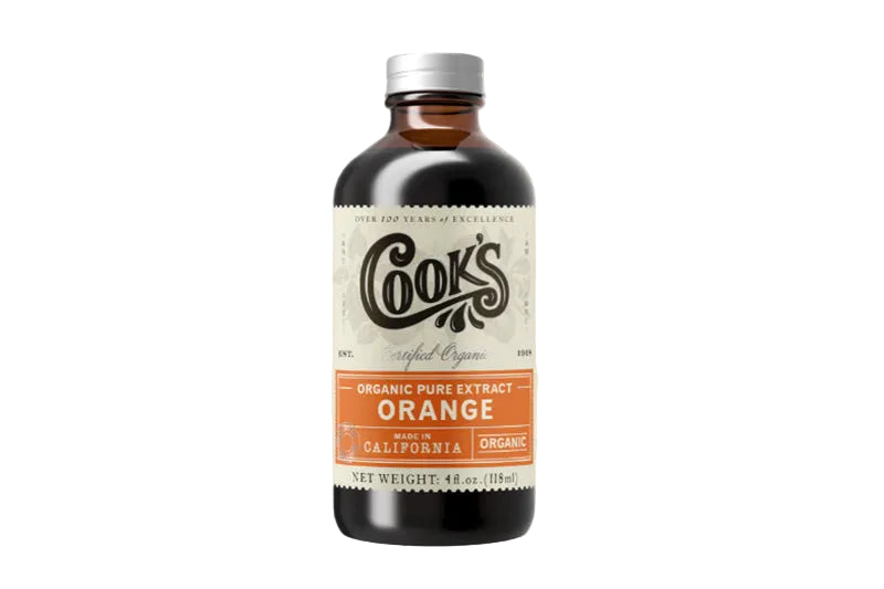 Cook's Flavoring Organic Pure Orange Extract