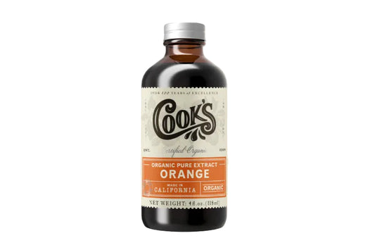 Cook's Flavoring Organic Pure Orange Extract