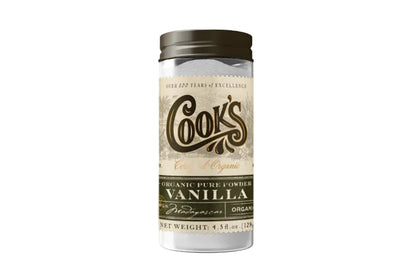 Cook's Flavoring Organic Pure Vanilla Powder