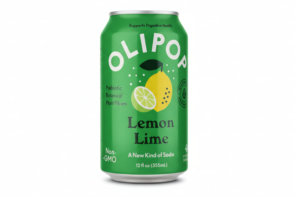 Olipop Sparkling Tonic Lemon Lime