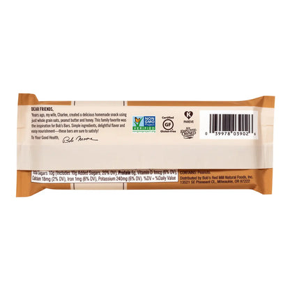 Bob's Red Mill Oats Bar Peanut Butter and Chocolate Bar