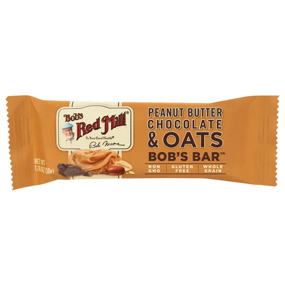 Bob's Red Mill Oats Bar Peanut Butter and Chocolate Bar