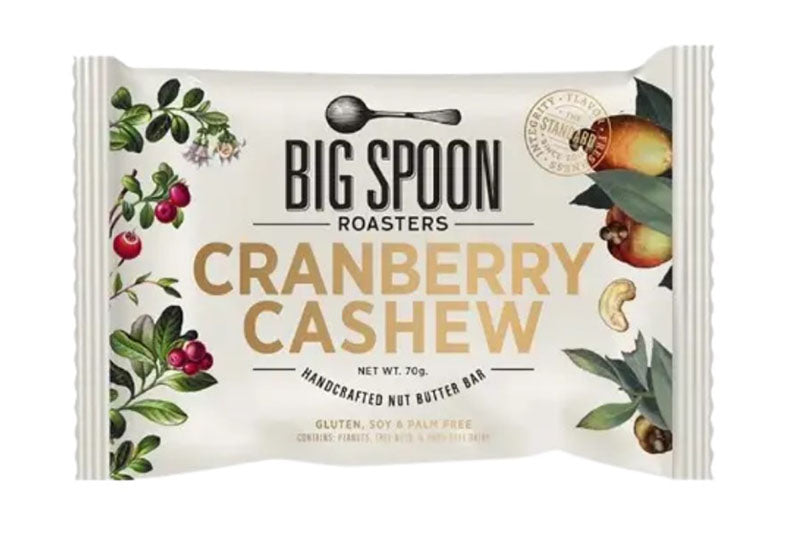 Big Spoon Roasters Cranberry Cashew Bar