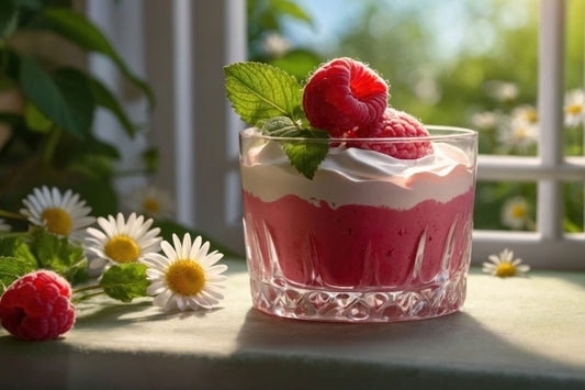 Chef Meagan Side Raspberry Mousse