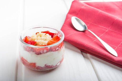 Chef Meagan Side Fruit Quinoa Parfait