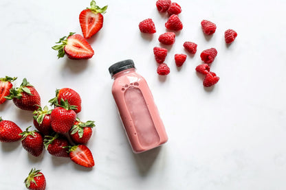 Chef Meagan Side Strawberry Raspberry Vanilla Yogurt Drink