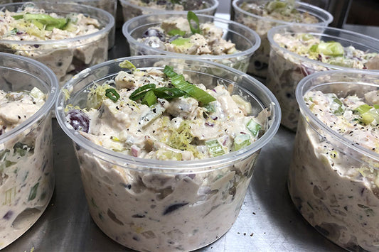 Chef Meagan Side Grilled Lemon Basil Chicken Salad