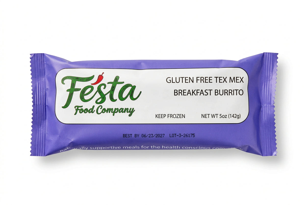 Festa Food Tex Mex Breakfast Burrito (Gluten Free)