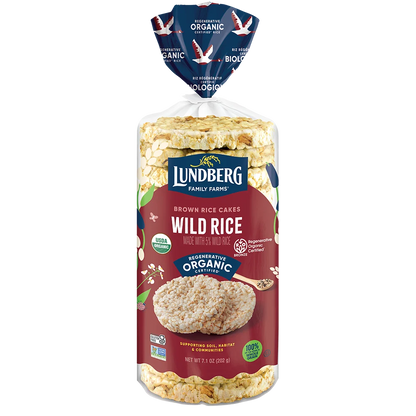 Lundberg Family Farms Organic Wild Rice Cake