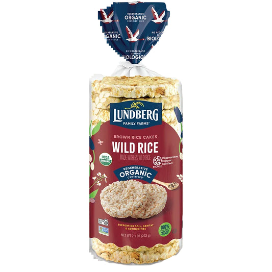 Lundberg Family Farms Organic Wild Rice Cake